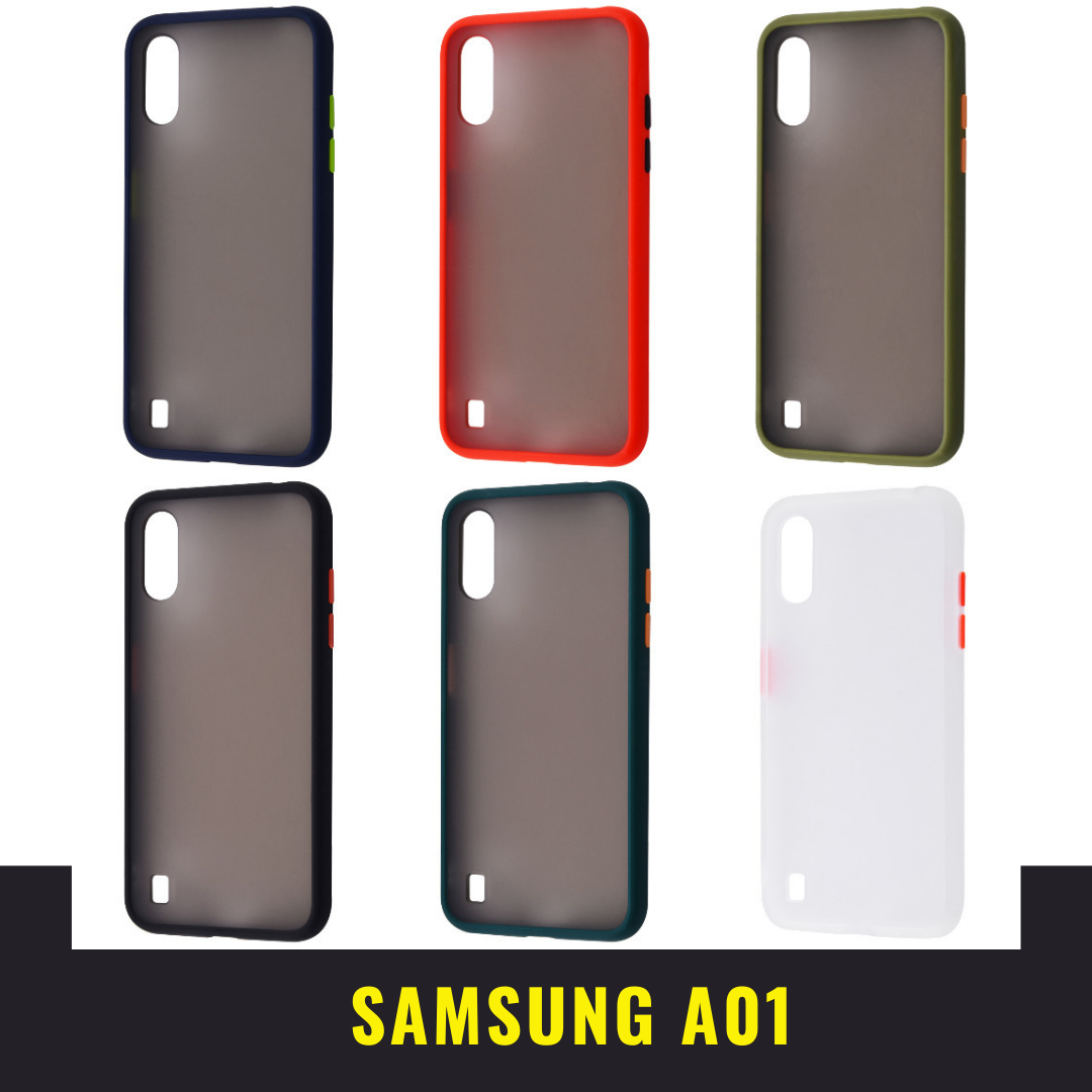 Matte Color Case (TPU) Samsung Galaxy A01 (A015F)